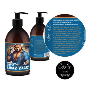 LaQ Żel pod prysznic 8w1 Ekspert Zaraz Zaraz 500ml