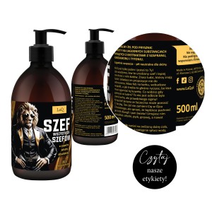 LaQ Żel pod prysznic 8w1 Szef wszystkich szefów o zapachu władzy absolutnej 500ml