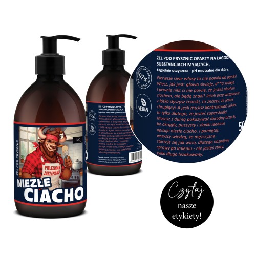 LAQ255 LaQ Żel pod prysznic 8w1 Niezłe Ciacho 500ml - opis etykiety.jpg