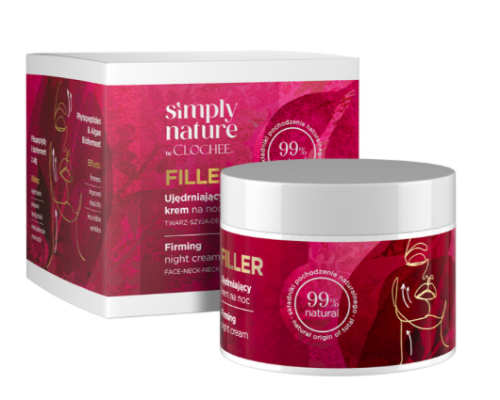 CLO052 Clochee Simple Nature Ujędrniający krem na noc Filler 50ml.png