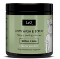 LAQ053 LaQ Peeling cukrowy Wash &amp; Scrub Dzikus z lasu 220g.png