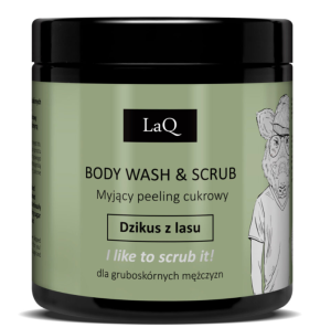 LaQ Peeling cukrowy Wash & Scrub Dzikus z lasu 220g