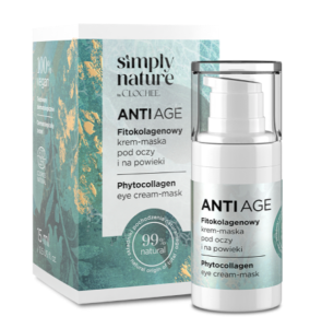 Clochee Simple Nature Fitokolagenowy krem-maska pod oczy i na powieki Anti Age 15ml
