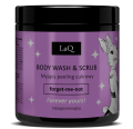 LaQ Peeling cukrowy Wash&amp;Scrub Niezapominajka 220g.png