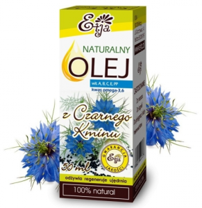ETJA Naturalny olejek z czarnego kminu czarnuszki Nigella BIO 50ml  PRZECENA (termin 31.12.2026)