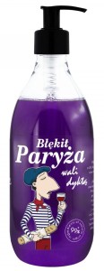 LaQ Shots! Żel pod prysznic Błękit Paryża 500ml PRZECENA (termin 20.11.2026)