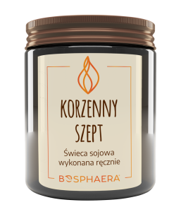 Bosphaera Sojowa świeca zapachowa KORZENNY SZEPT 190g