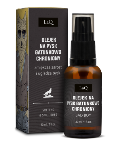 LAQ261 LaQ Olejek do brody i po goleniu Bad Boy 30ml.png
