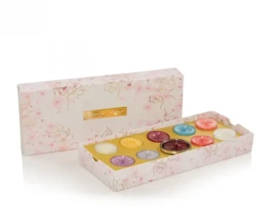 Yankee Candle Zestaw Sakura Blossom 10x tealight + świecznik
