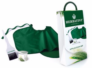 HERBATINT Zestaw ułatwiający farbowanie - miarka, pędzel, pelerynka KIT