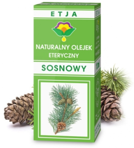 ETJA Naturalny olejek eteryczny SOSNOWY (Pinus Sylvestris Oil) 10ml